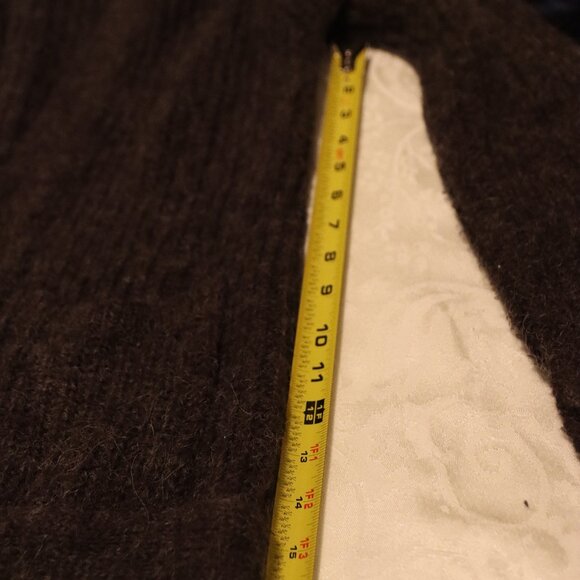 Forever 21 Soft Open Front Long Sleeve Cardigan Sweater Dark Grey size Medium - Picture 11 of 12